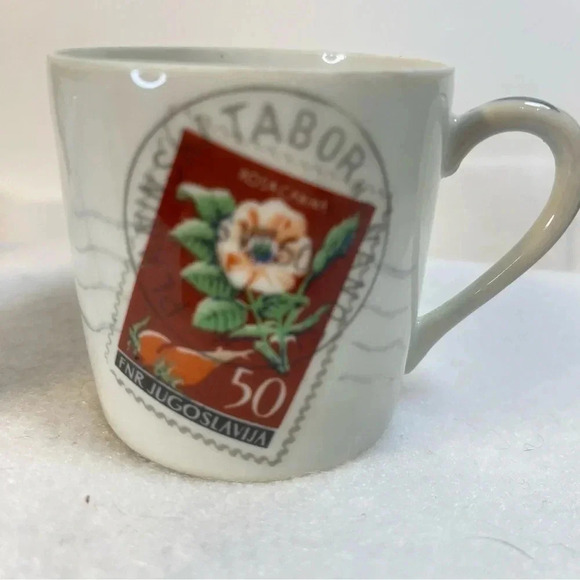 Set 3 Barat Limoges France Stamp Print Demitasse Espresso Cups 2 Inch Zurich - Picture 3 of 14